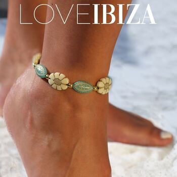 Bracelet de cheville royal Ibiza 2