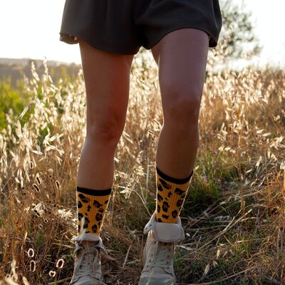 Leoparden Socken