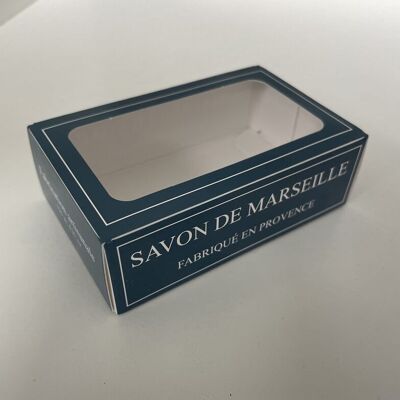 Etui carton à fenêtre pour savon 125g