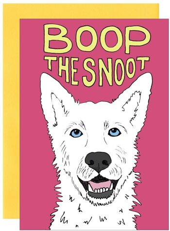 Boop le snoot Carte de vœux 4