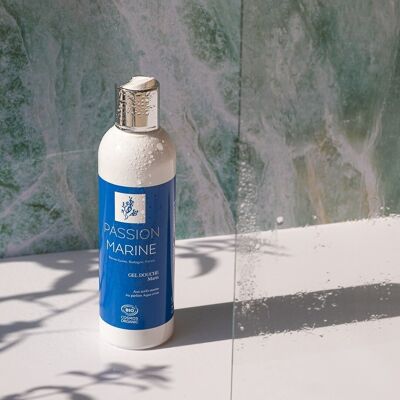 Gel de ducha marino con activos marinos y fragancia Aqua Criste - 250mL