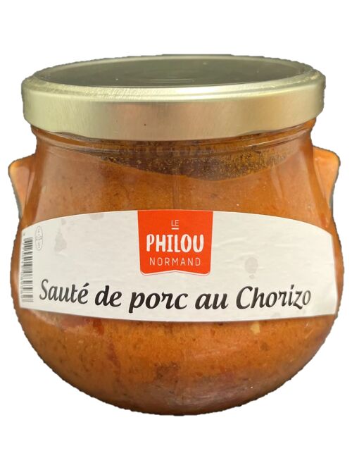 Sauté de Porc au chorizo pour 2 personnes