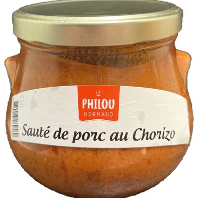 Sauté de Porc au chorizo pour 2 personnes