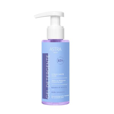Cleansing and makeup remover gel