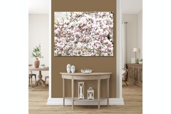 Papier peint : arbre en fleurs de magnolia - format paysage 4:3 - nombreuses tailles et matériaux - motif d'art photographique exclusif sous forme de toile ou d'image en verre acrylique pour la décoration murale 5