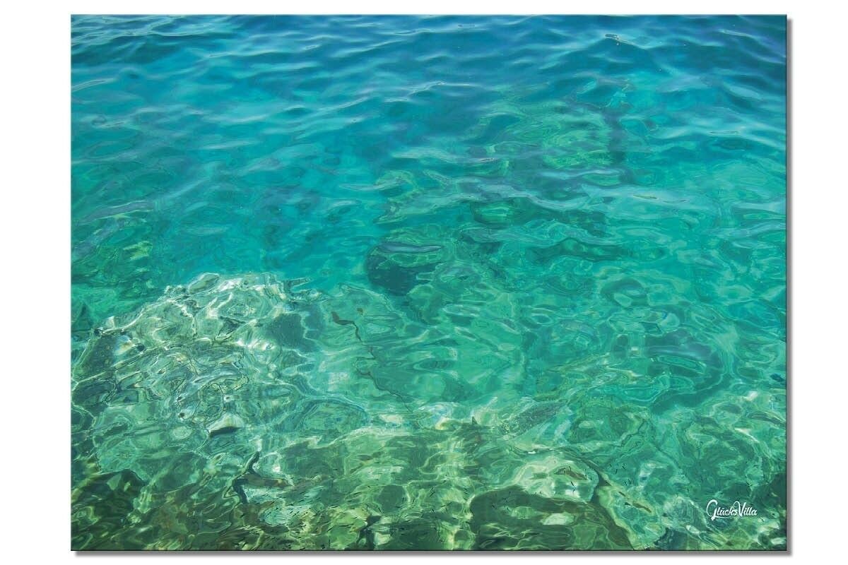 Papier peint : facettes de la mer - format paysage 4:3 - nombreuses tailles et matériaux - motif d'art photographique exclusif comme image sur toile ou image sur verre acrylique pour la décoration murale