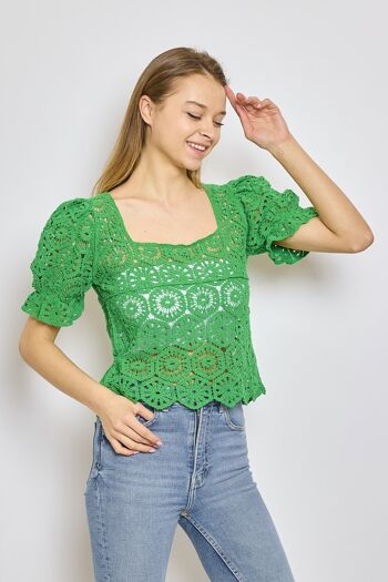 Top en crochet - 370 2