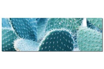 Papier peint : Monde de cactus 3 - paysage panoramique 3:1 - nombreuses tailles et matériaux - motif d'art photo exclusif comme image sur toile ou image sur verre acrylique pour la décoration murale 1