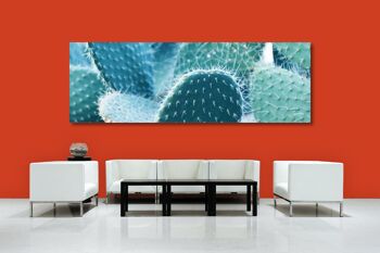 Papier peint : Monde de cactus 3 - paysage panoramique 3:1 - nombreuses tailles et matériaux - motif d'art photo exclusif comme image sur toile ou image sur verre acrylique pour la décoration murale 8