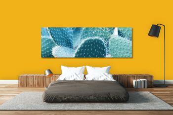 Papier peint : Monde de cactus 3 - paysage panoramique 3:1 - nombreuses tailles et matériaux - motif d'art photo exclusif comme image sur toile ou image sur verre acrylique pour la décoration murale 11