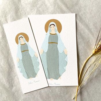 Carte Vierge Marie 2