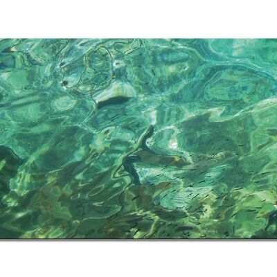Mural collection 8 - motif c: sea facets - landscape format 2:1 - many sizes & materials - exclusive photo art motif as a canvas picture or acrylic glass picture for wall decoration