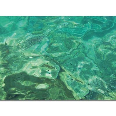 Mural collection 8 - motif f: sea facets - landscape format 2:1 - many sizes & materials - exclusive photo art motif as a canvas picture or acrylic glass picture for wall decoration