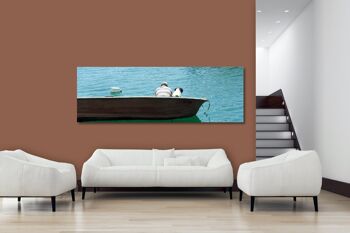 Image murale : Best friends - paysage panoramique 3:1 - nombreuses tailles et matériaux - motif d'art photographique exclusif sous forme d'image sur toile ou d'image en verre acrylique pour la décoration murale 9