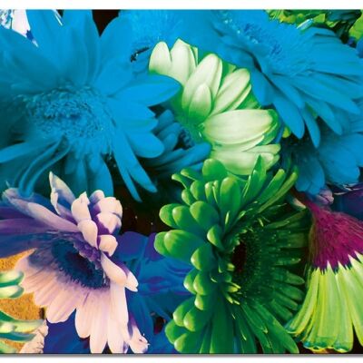 Wall picture: Beautyful flowers - landscape format 4:3 - many sizes & materials - exclusive photo art motif as a canvas picture or acrylic glass picture for wall decoration