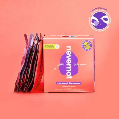 Nevernot Tampon - Pack of 10