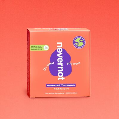 Nevernot Tampon - Pack of 4