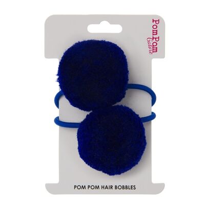 Pom Pom Capelli Bobbles -Indigo Blue