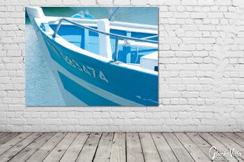 Murale : oh le bateau ! 3 - format paysage 4:3 - nombreuses tailles et matériaux - motif d'art photographique exclusif sous forme de toile ou d'image en verre acrylique pour la décoration murale 6