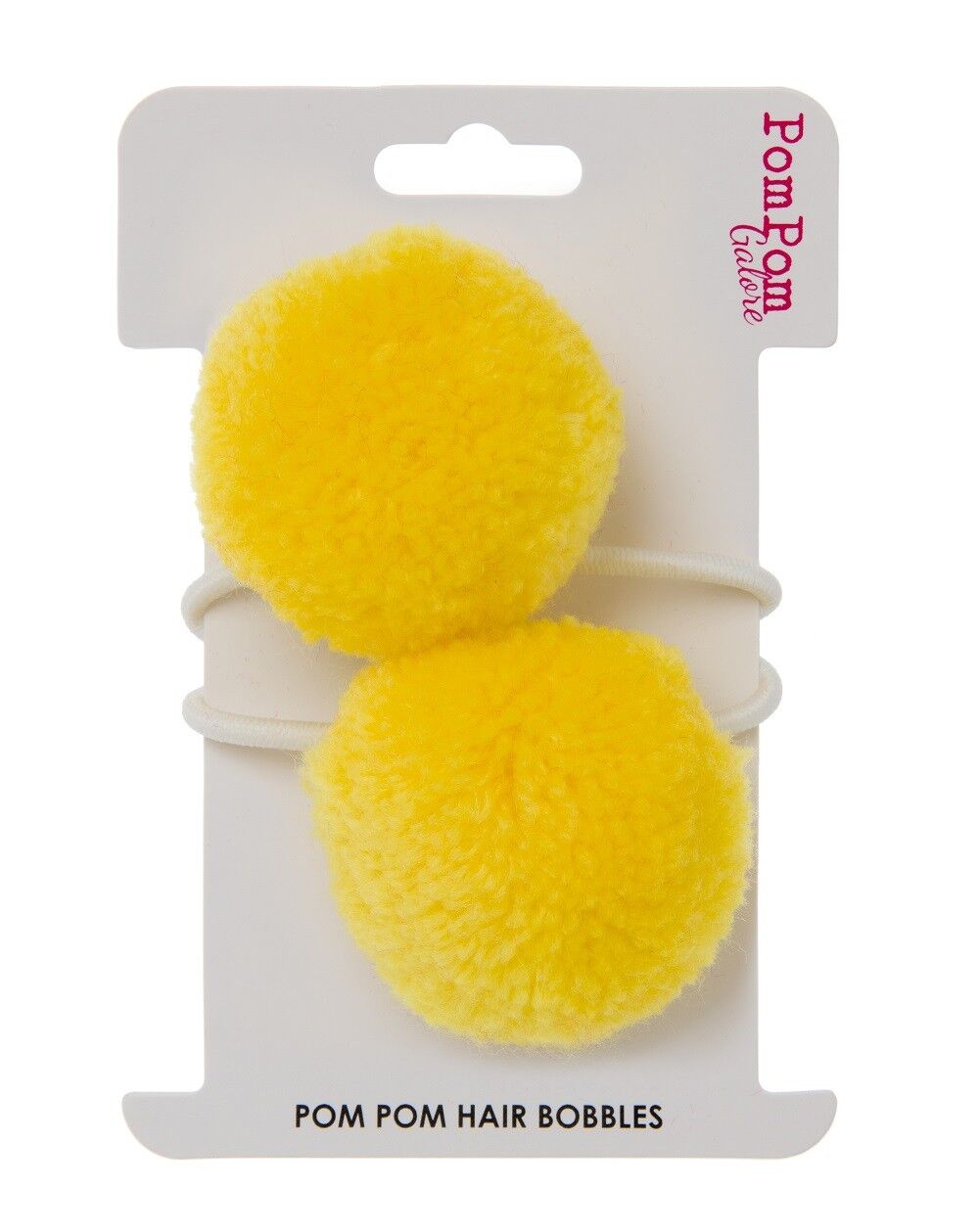 Pom Pom Haarbommeln - Gelb