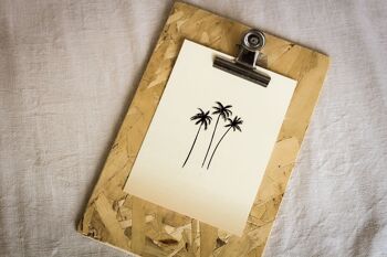Carte de vœux | palmier 5