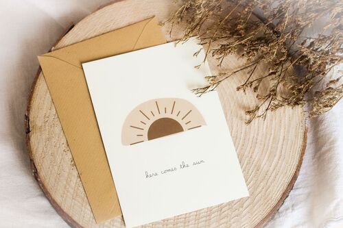 Greeting Card | Here comes the sun