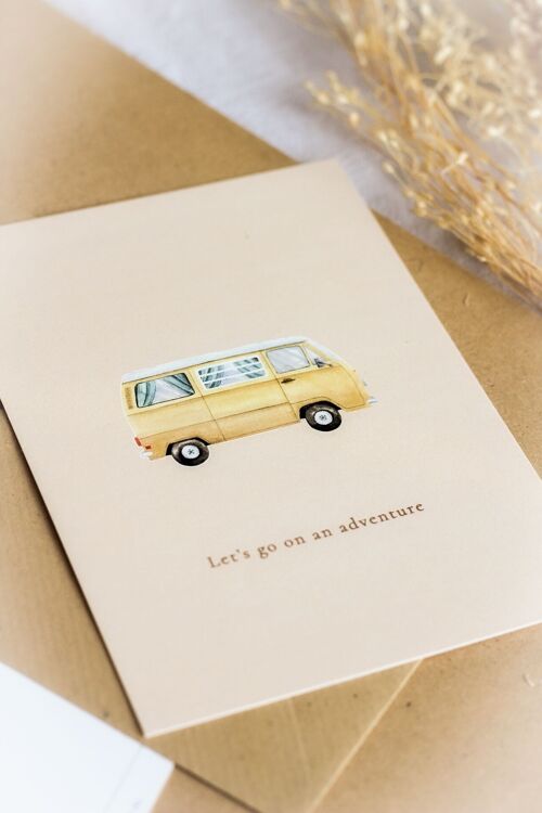 Greeting Card | Let's go on an adventure