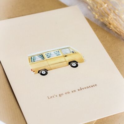 Greeting Card | Let's go on an adventure