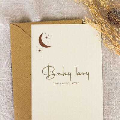 Greeting Card | Baby boy, you are so loved