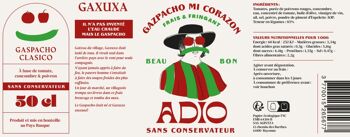 Gaspacho BIO - ADIO by OLATU