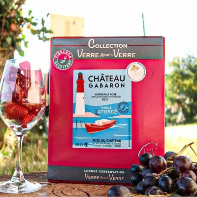 BABERO 3L AOC BURDEOS ROSADO - CHÂTEAU GABARON