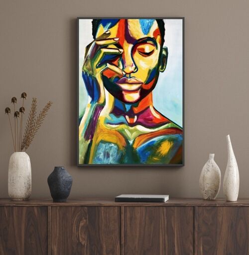 Affiche poster - Patti Blueh - Women abstract