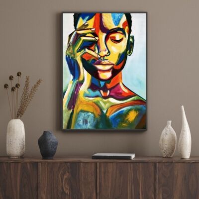 Affiche poster - Patti Blueh - Women abstract