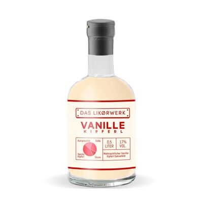 Likörwerk vanilla crescent liqueur 500 ml 17% vol.