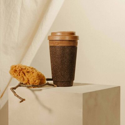 Kaffeebecher to go / Coffee Cup to go - Weducer Refined "Nutmeg"