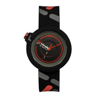 38-6081-008 - Fila unisex quartz watch - Silicone strap - 3 hands