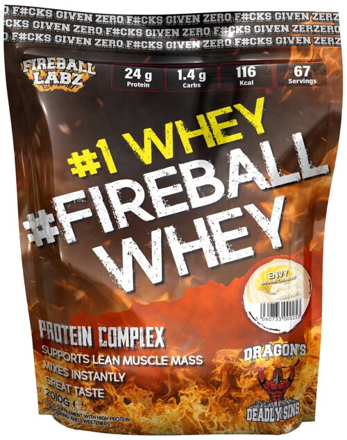 #1Whey #FireballWhey 2010g ENVY (Banana Cream Pie)