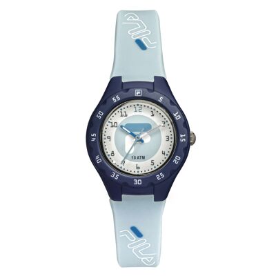 38-204-105 - Fila children's quartz watch - Silicone strap - 3 hands