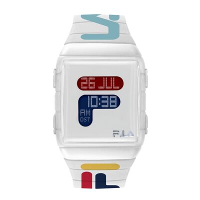 38-105-007 - Reloj digital unisex Fila - Correa de plástico