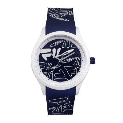 38-129-203 - Fila unisex quartz watch - Silicone strap - 3 hands