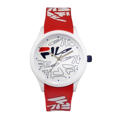 38-129-206 - Fila unisex quartz watch - Silicone strap - 3 hands