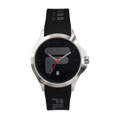 38-181-001 - Fila unisex quartz watch - Silicone strap - 3 hands with date