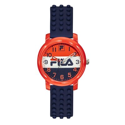 38-203-004 - Fila children's quartz watch - Silicone strap - 3 hands
