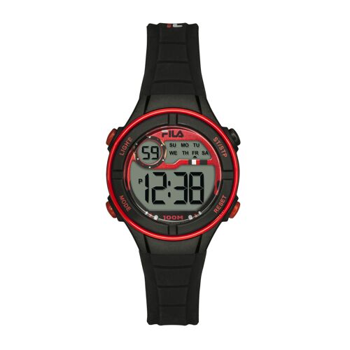 38-205-001 - Montre enfant digital Fila - Bracelet silicone