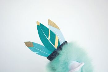 Coin coin minty plume - 22 cm 4
