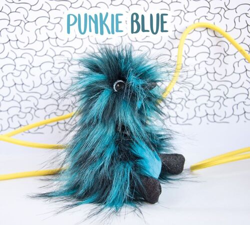 Coin coin punkie blue - 22 cm