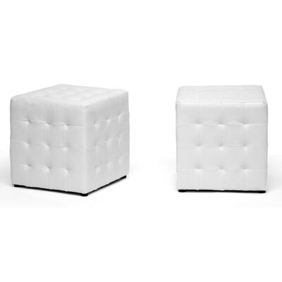 Pouf Siskal White Cube