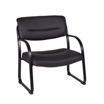 Crusoe Big & Tall Side Chair - Nero