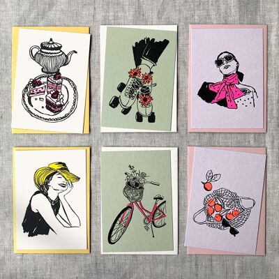 A7 Card / Sketch Collection / Recycled Paper