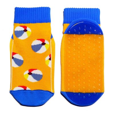 Chaussettes de sable antidérapantes pour enfants et adultes >>Ballons de plage<<
